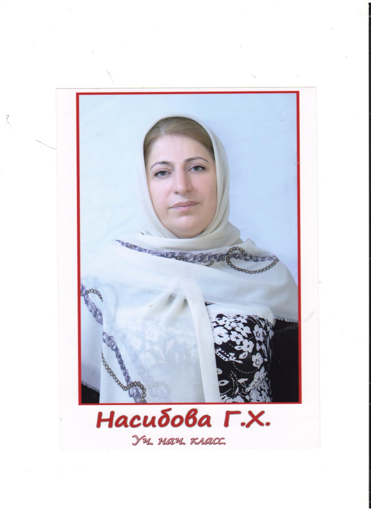 Насибова Гульжанат Худатбеговна.
